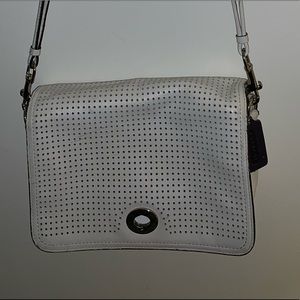 Coach foldover crossbody bag